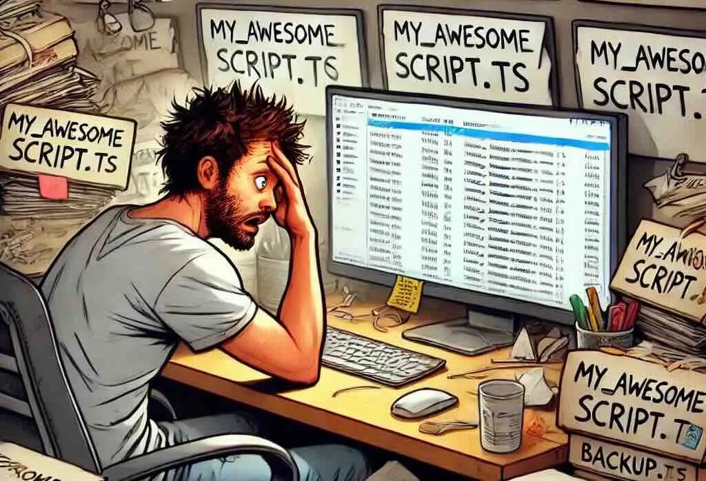 confusing with file names